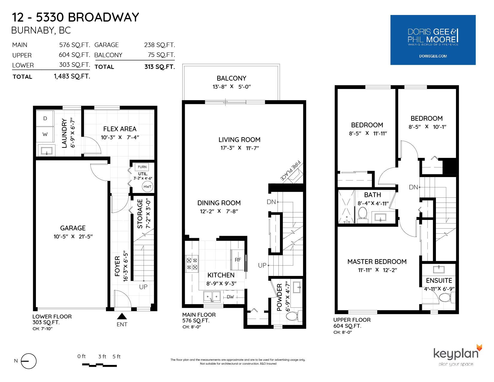 Unit 12 5330 Broadway Burnaby By Doris Gee Onikon Creative Inc Floorplan