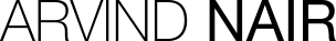 Arvind Nair - Branding Logo